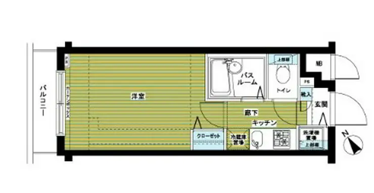 トーシンフェニックス新横濱イクシール 7階階 間取り