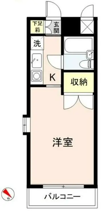 行徳グリーンハイツ 1階階 間取り
