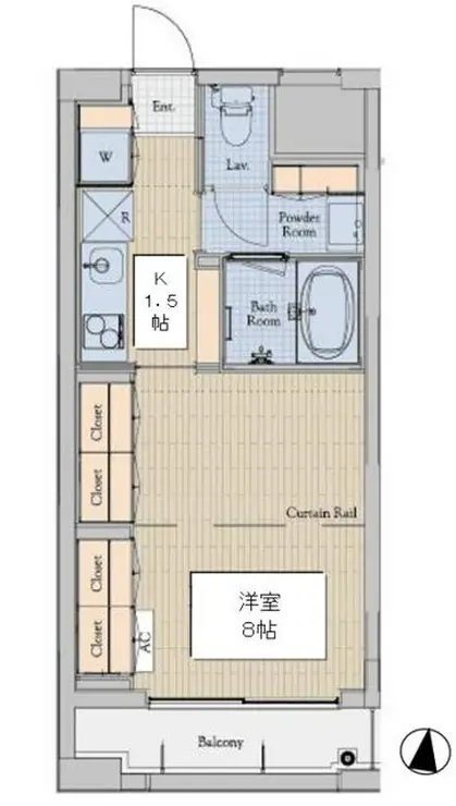 SPiCA 3階階 間取り