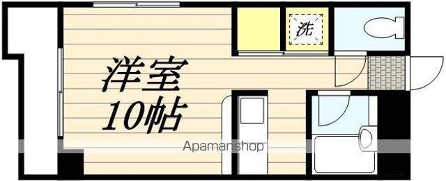 RE南高松(ワンルーム/2階)の間取り写真