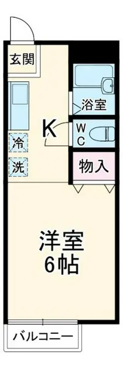 ベルシェ30 1階階 間取り