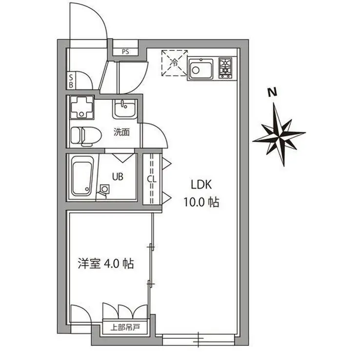 ジェムストーン南品川 3階階 間取り