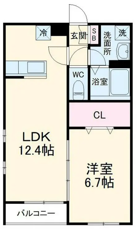 リブリハーベスト 1階階 間取り