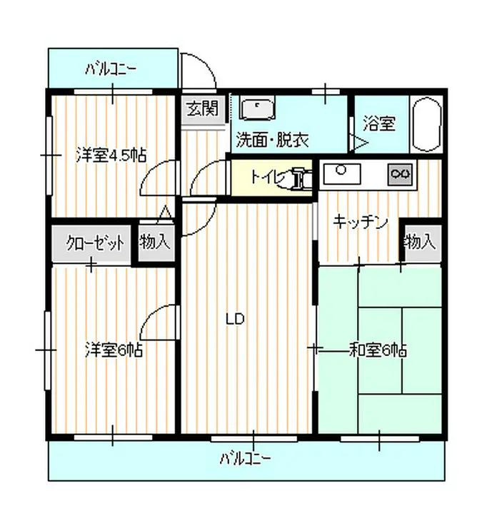 グランルミエル 2階階 間取り