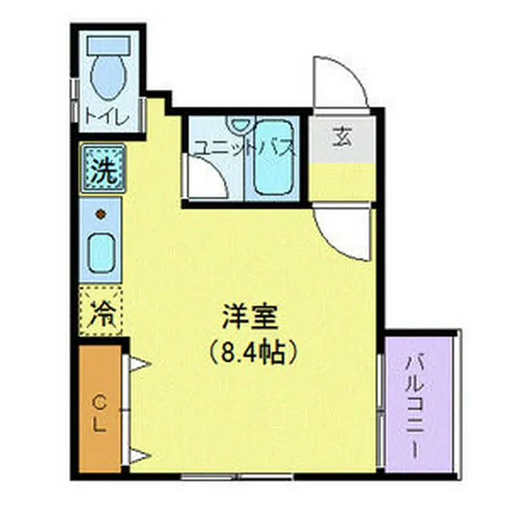 アール新宿御苑 6階階 間取り
