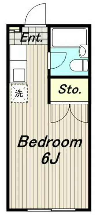 スカイハイツ土方 2階階 間取り