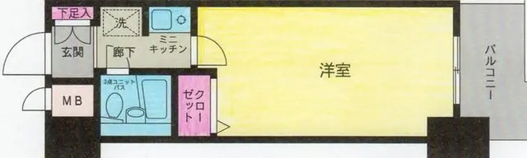 ライオンズマンション海老名第3 5階階 間取り