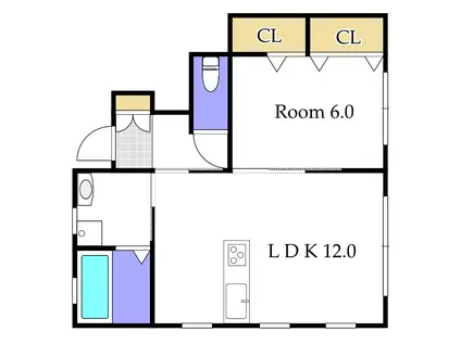 メゾンYASUI(1LDK/1階)の間取り写真