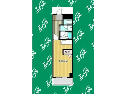 パティオ本山(ワンルーム/1階)の間取り写真