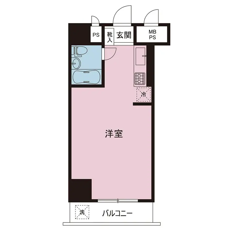 ダイアパレス根岸 8階階 間取り