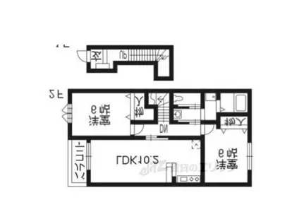 サンライト長池(2LDK/2階)の間取り写真