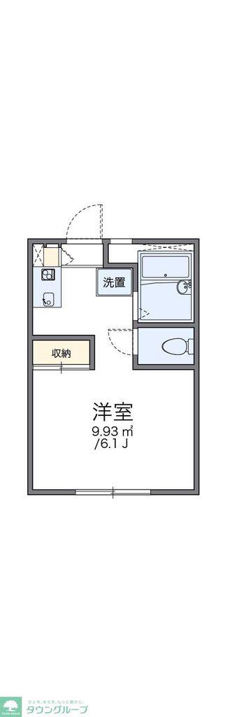 レオパレス妙蓮寺ヴィラ(1K/1階)の間取り写真