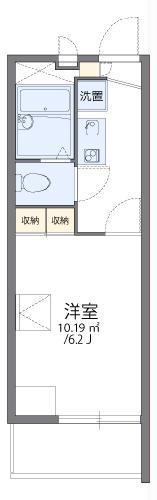 レオパレスエアフォルク(1K/2階)の間取り写真