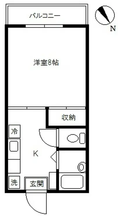 サンエミール 1階階 間取り