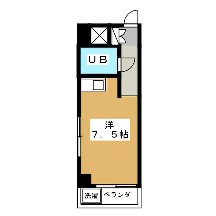 セザール代々木公園 3階階 間取り