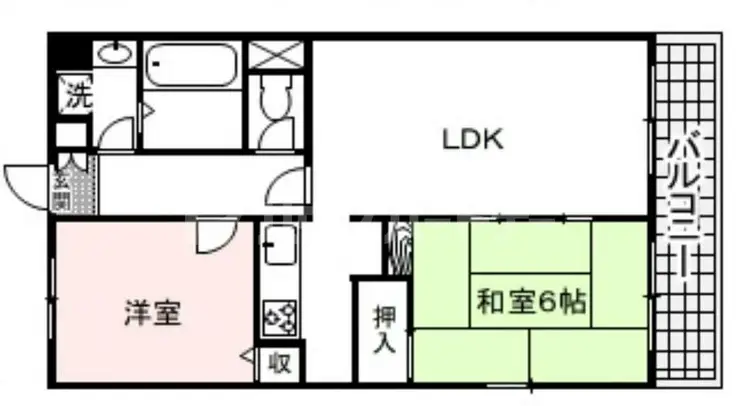 メイプルスクエア 2階階 間取り