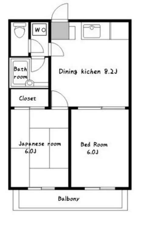 モアクレスト菊野台 1階階 間取り