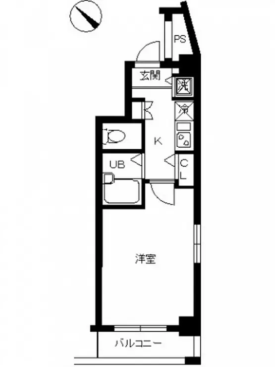 スカイコート板橋第2 5階階 間取り