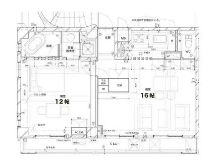 THELOFT(2K/3階)の間取り写真