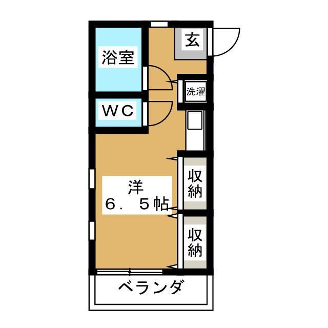 MY小泉(ワンルーム/2階)の間取り写真