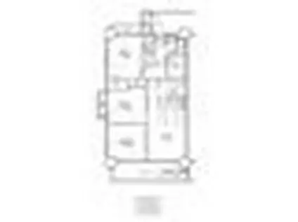 コンダクトレジデンスTOKURIKI(3LDK/6階)の間取り写真