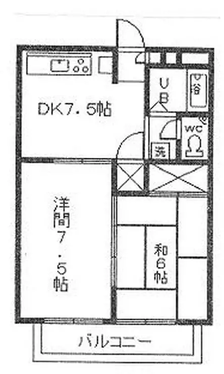 パールパレス 3階階 間取り