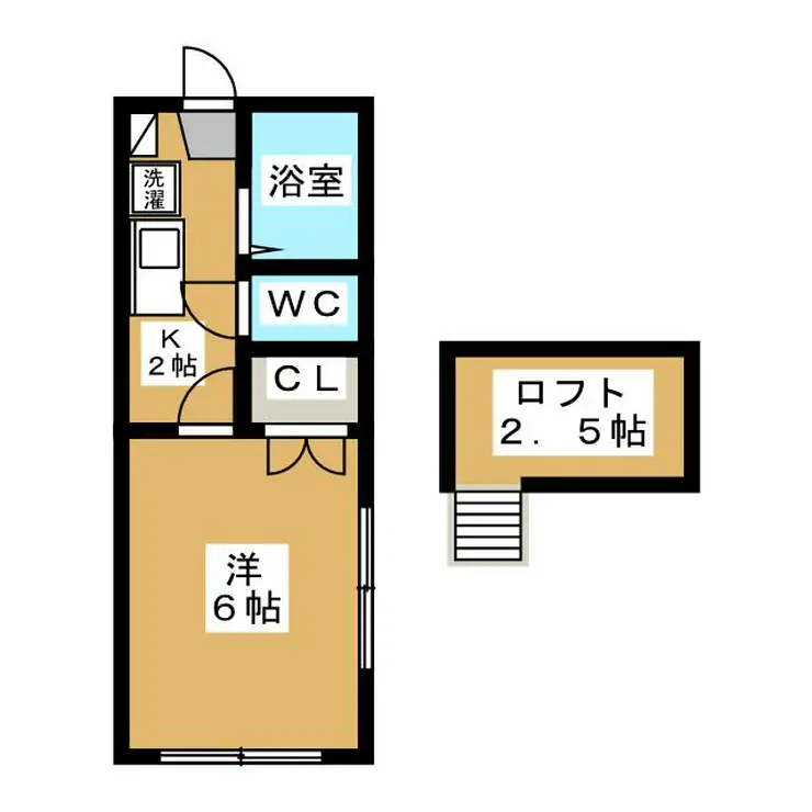 ヒルトップ銀河 2階階 間取り