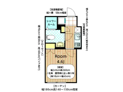 SEED SAVE NISHIKOUJIYA(1K/1階)の間取り写真