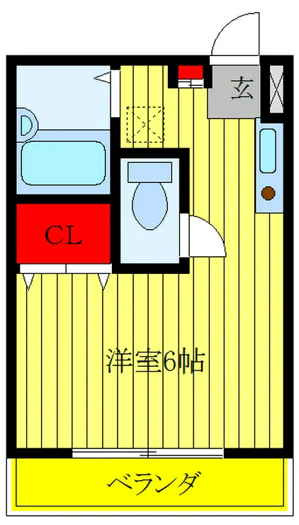 レグルス 1階階 間取り