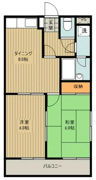 レヂオンス小手指 1階階 間取り