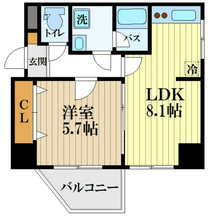 アーバンヒルズ西八王子 2階階 間取り