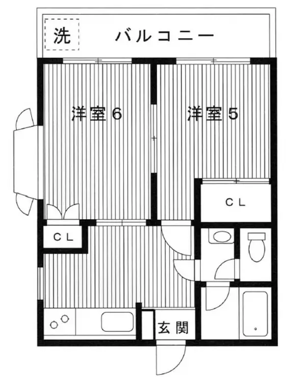 サン・ガーデンツチダ 4階階 間取り