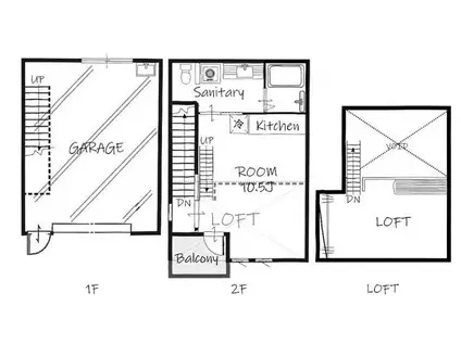 R-STYLE明石公園(ワンルーム/1階)の間取り写真