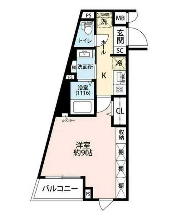 プレール・ドゥーク練馬II 2階階 間取り