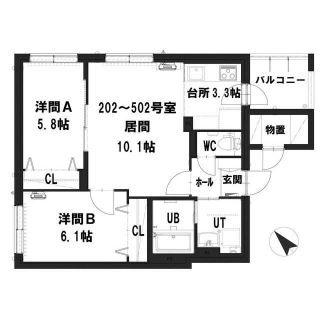 グランメール 豊平公園駅前