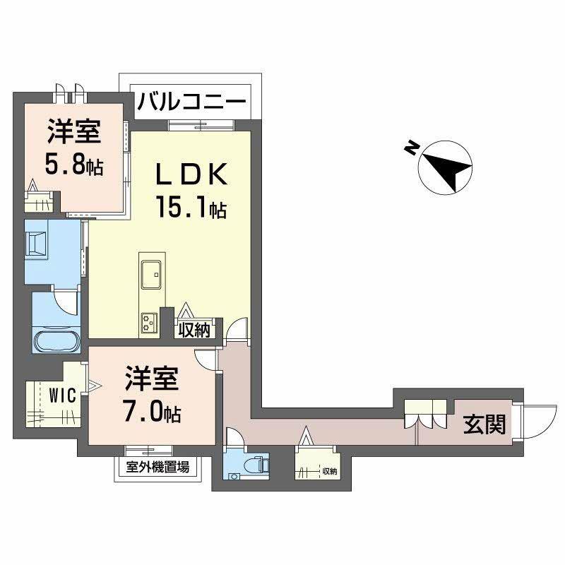 地下鉄名城線 西高蔵駅 徒歩2分 4階建 新築