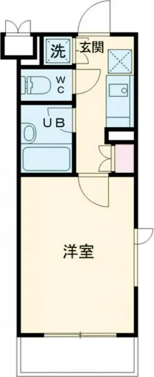 ルーブル練馬参番館 5階階 間取り