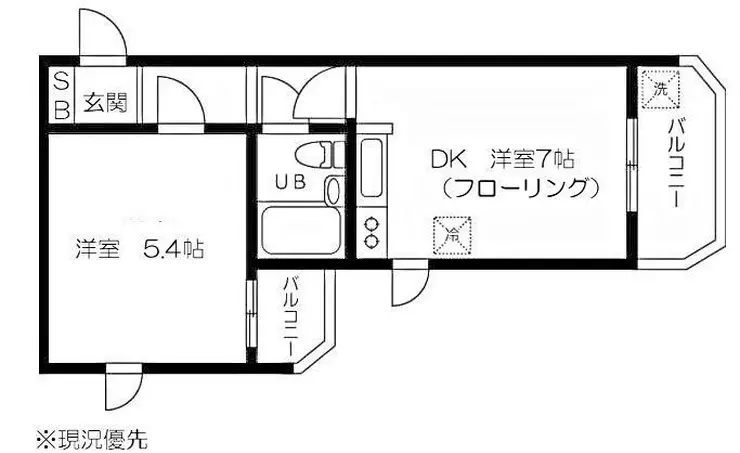コンドレア綱島西 1階階 間取り