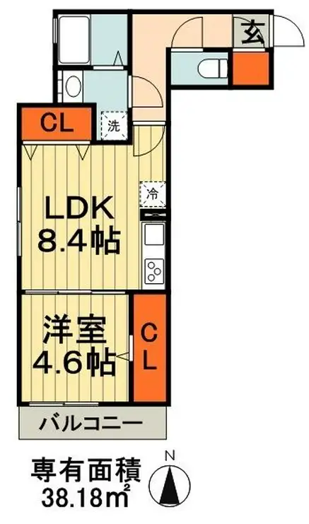 グラン・マーキュリー 3階階 間取り