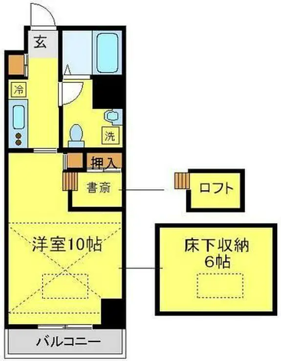 ルネス グランドゥール 7階階 間取り
