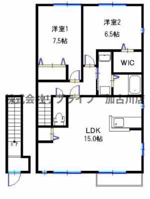 コンフォート大島IV(2LDK/2階)の間取り写真