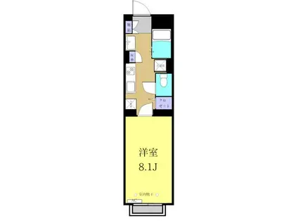 IRMS(1K/3階)の間取り写真