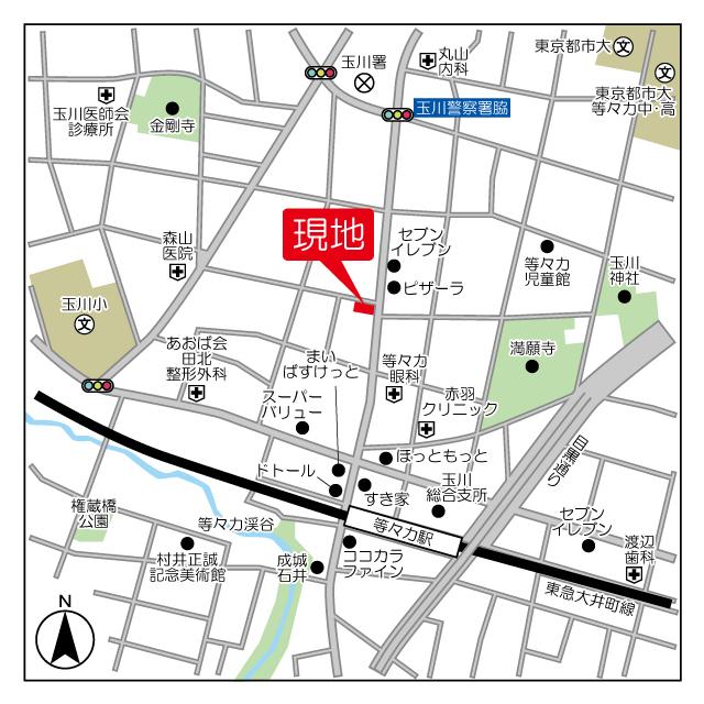 ESPACE等々力(1LDK/2階)の間取り写真