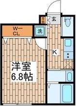 ヘレマ フラット(1K/3階)の間取り写真