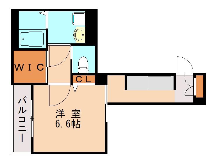 SHAMAISON A&S(1K/3階)の間取り写真