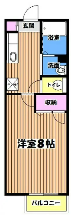 グランレーヴ 2階階 間取り