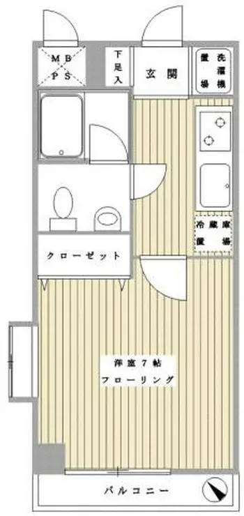 エスペランサ柿生 3階階 間取り