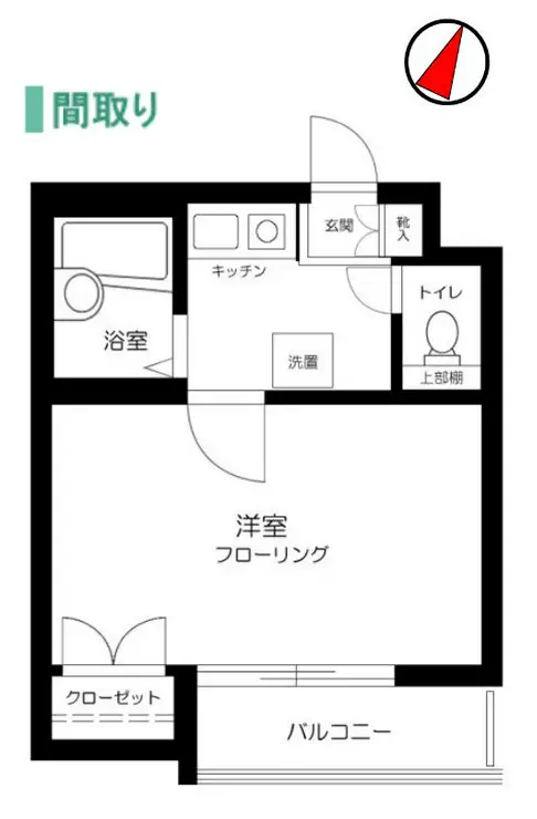 アヴァンティ哲学堂公園 3階階 間取り