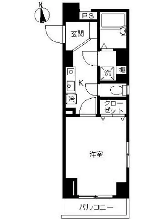 スカイコート本郷東大前壱番館 5階階 間取り