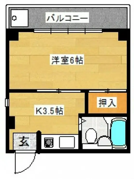 エスポワール多摩 3階階 間取り